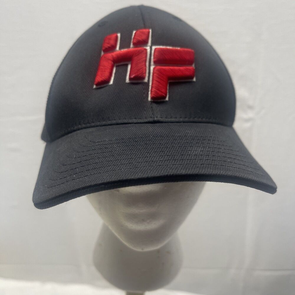 Hendrickson Foundation HF Hockey Sports Hat Cap Fitted SZ 6 7/8 (S) 7 3/8 (M) EC